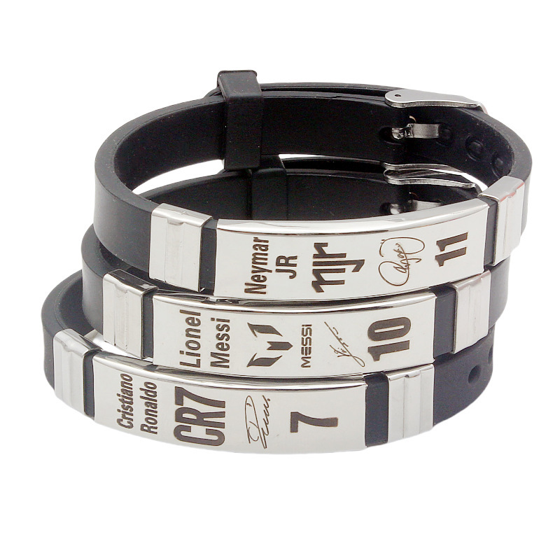 Men'S Accessories Jewelry Bracelet - Lionel Messi Cristiano Ronaldo Neymar ฟุตบอล
