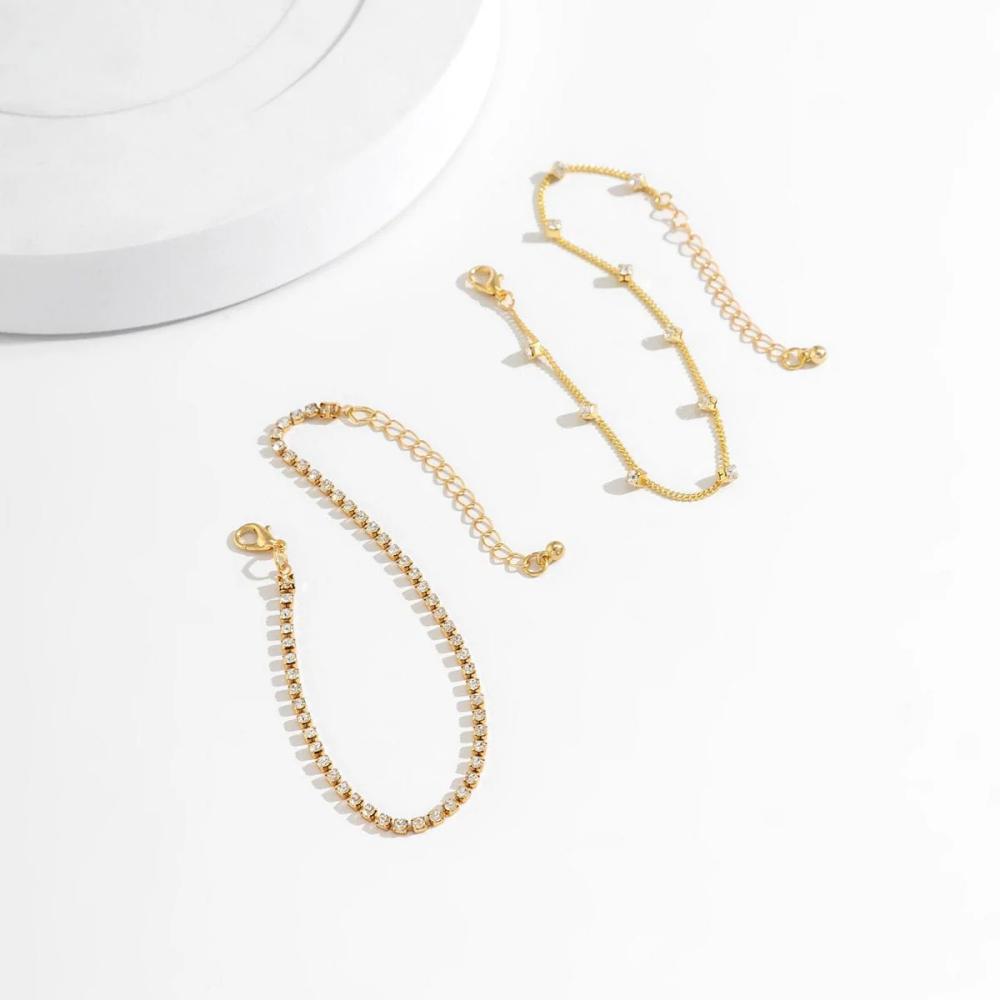 Stonefans โซ่ข้อเท้าชั้นที่เรี - Men Accessories In Dubai บทวิจารณ์และราคา