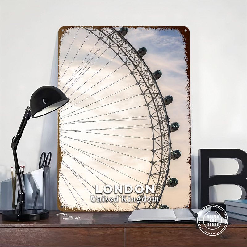 ลอนดอนอาย สหราชอาณาจักร โปสเตอ - Men'S Accessories London บทวิจารณ์และราคา