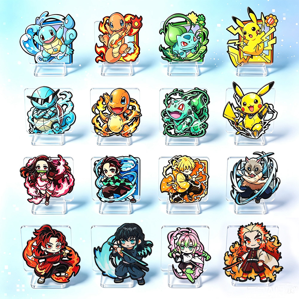 เข็มกลัดเคลือบลายการ์ตูนอนิเมะ - Lapel Pin Enamel บทวิจารณ์และราคา