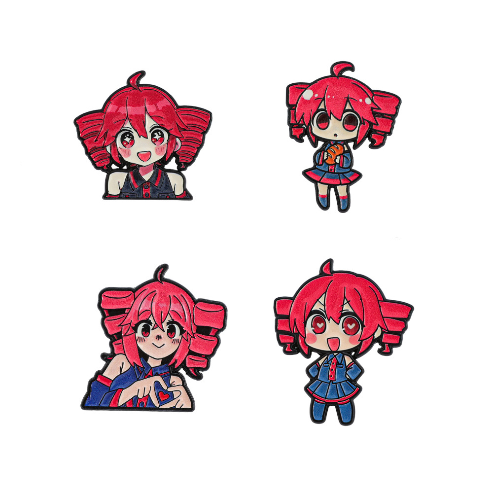 เข็มกลัดการ์ตูนอนิเมะน่ารัก 4  - Lapel Pin Enamel บทวิจารณ์และราคา