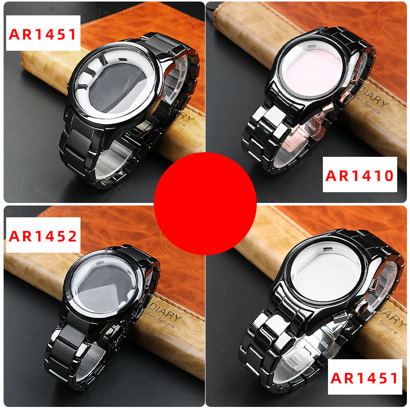 สายนาฬิกาเซรามิกสีดำสำหรับผู้ช - Men'S Accessories Armani บทวิจารณ์และราคา