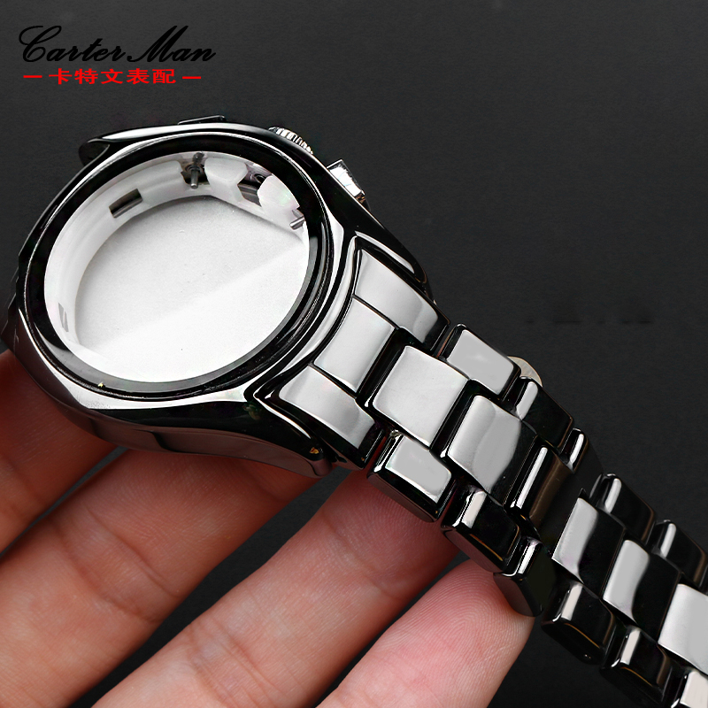 สายนาฬิกาเซรามิกสีดำสำหรับผู้ช - Men'S Accessories Armani บทวิจารณ์และราคา