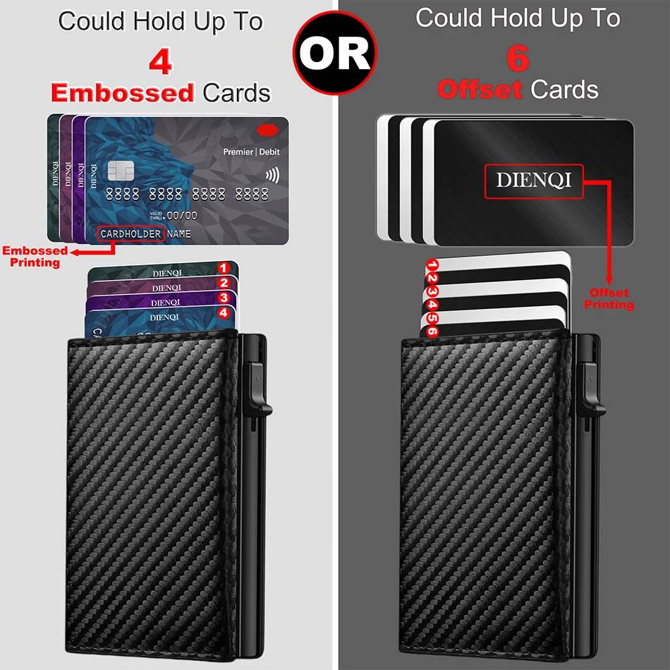 OUIO RFID กระเป๋าใส่บัตรเครดิต - Card Case Minimalist บทวิจารณ์และราคา