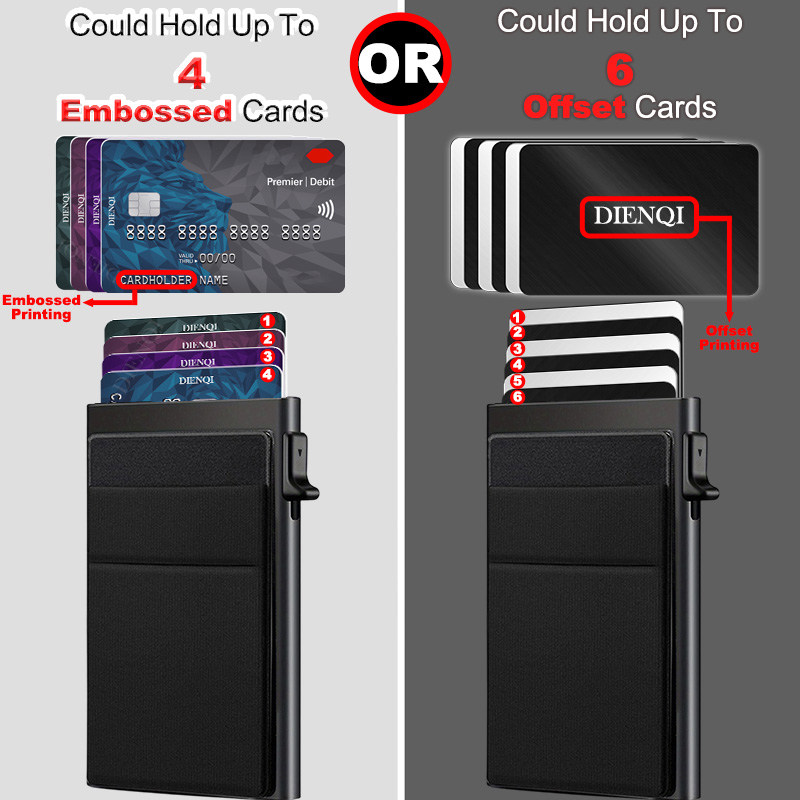 ที่ใส่บัตรเครดิต RFID กระเป๋าส - Card Case Minimalist บทวิจารณ์และราคา