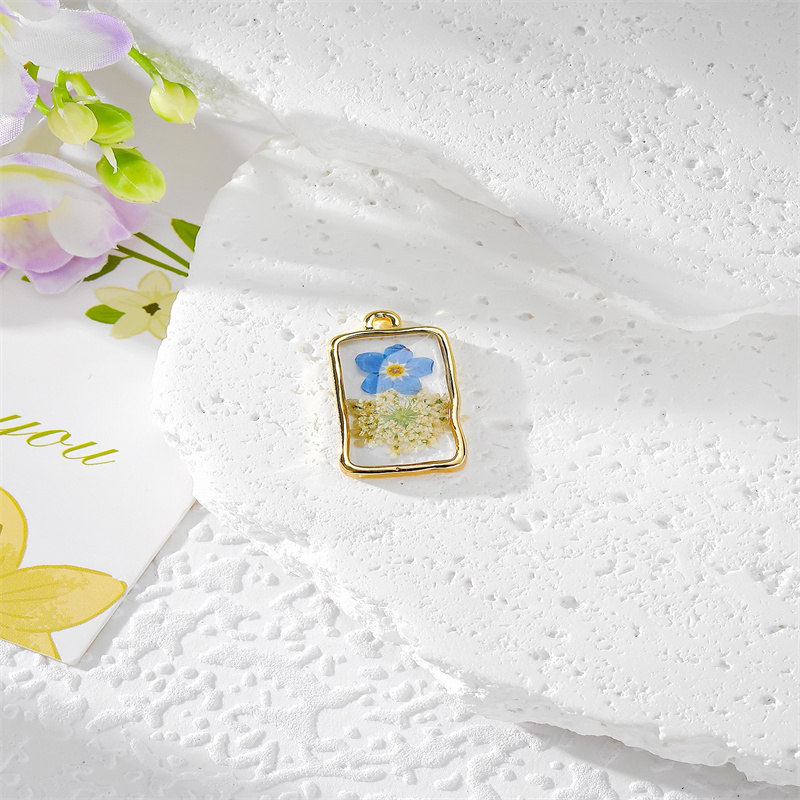 ลูกปัดโลหะรูปทรงหยดน้ำ ลายดอกไ - Men Accessories Locket บทวิจารณ์และราคา