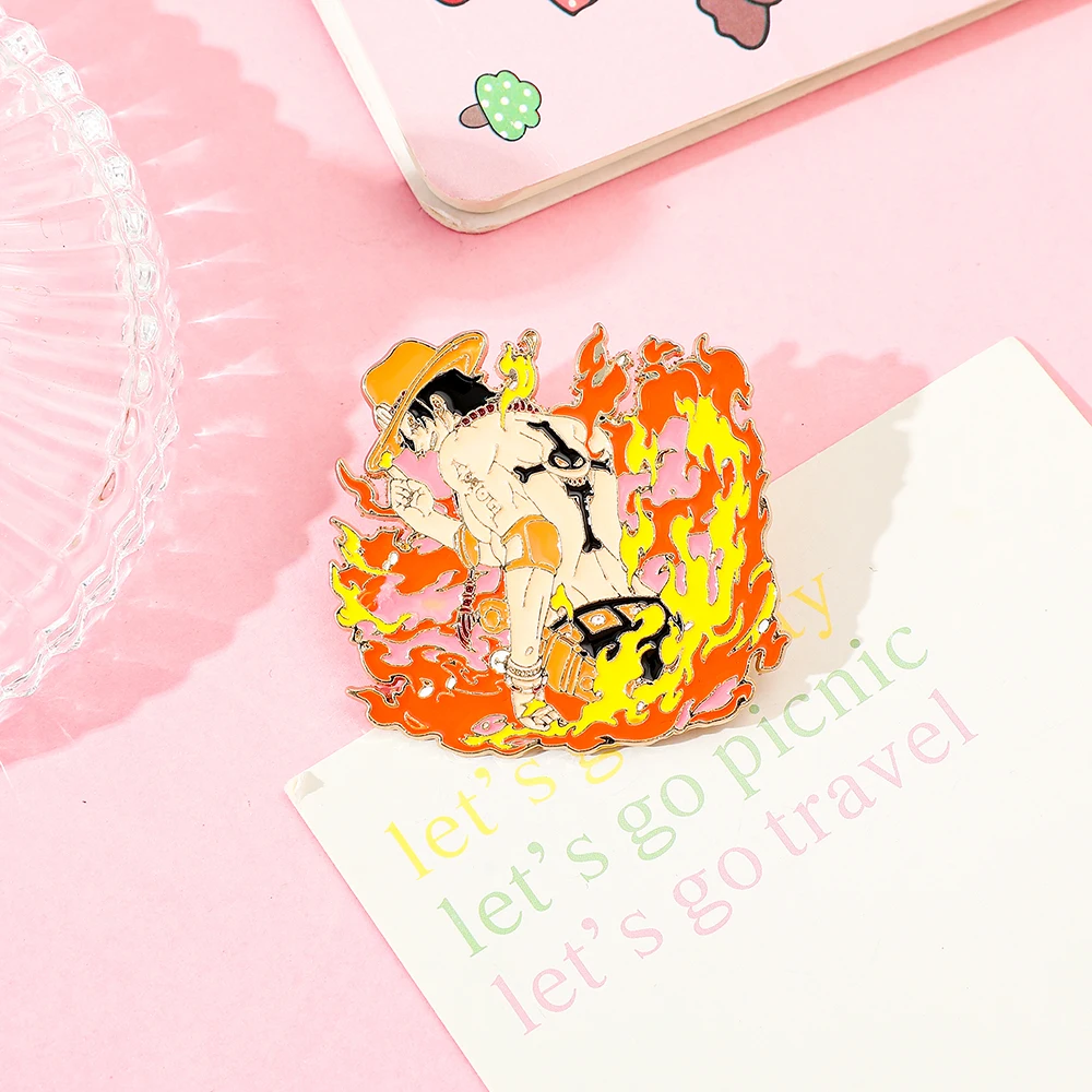 เข็มกลัดอะนิเมะคลาสสิก 1 ชิ้น  - Lapel Pin Enamel บทวิจารณ์และราคา