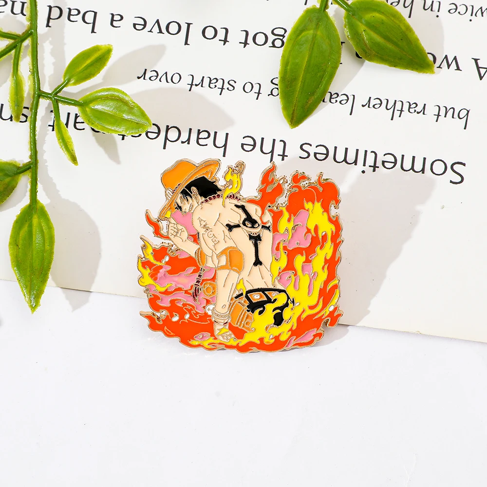 เข็มกลัดอะนิเมะคลาสสิก 1 ชิ้น  - Lapel Pin Enamel บทวิจารณ์และราคา