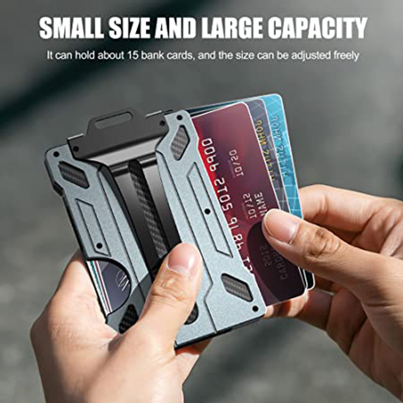 กระเป๋าใส่บัตร RFID แฟชั่น  ใส - Card Case Minimalist บทวิจารณ์และราคา