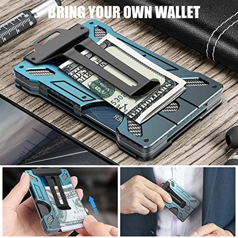กระเป๋าใส่บัตร RFID แฟชั่น  ใส - Card Case Minimalist บทวิจารณ์และราคา