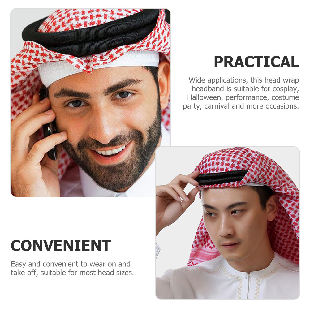 ผ้าโพกศีรษะแบบอาหรับดูไบสำหรับ - Men Accessories In Dubai บทวิจารณ์และราคา