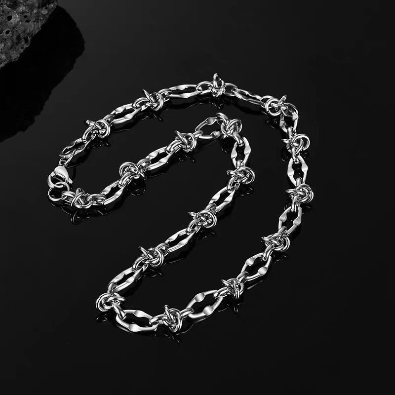 ASONSTEEL ความกว้าง 8 มม.สร้อย - Men Accessories Singapore บทวิจารณ์และราคา
