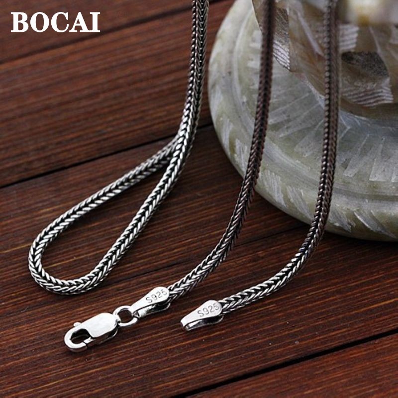 BOCAI จริง S925 เงินเครื่องประ - Men Accessories Singapore บทวิจารณ์และราคา