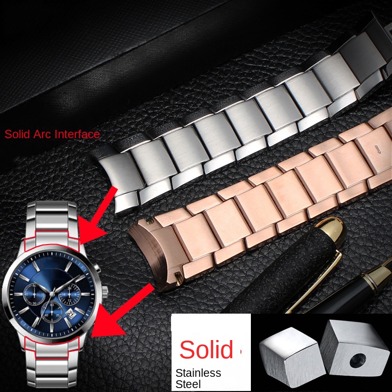 22 มม.สําหรับ Armani AR2448 24 - Men'S Accessories Armani บทวิจารณ์และราคา