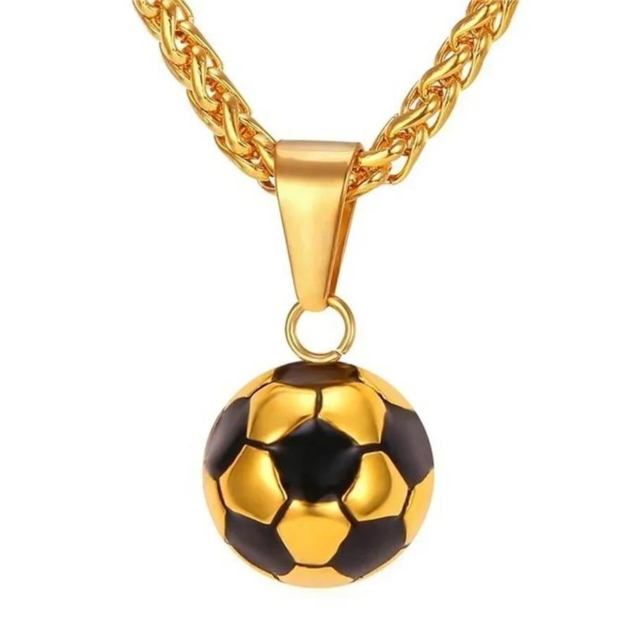 1 ชิ้น สร้อยคอรูปฟุตบอล ของขวั - Men Accessories Ideas บทวิจารณ์และราคา