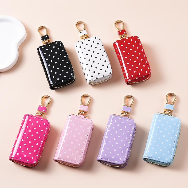กระเป๋าใส่กุญแจหนังเคลือบเงาลา - Men Accessories Store บทวิจารณ์และราคา