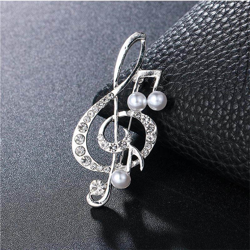 1 PC Elegant Musical Note เข็ม - Men Accessories Ideas บทวิจารณ์และราคา