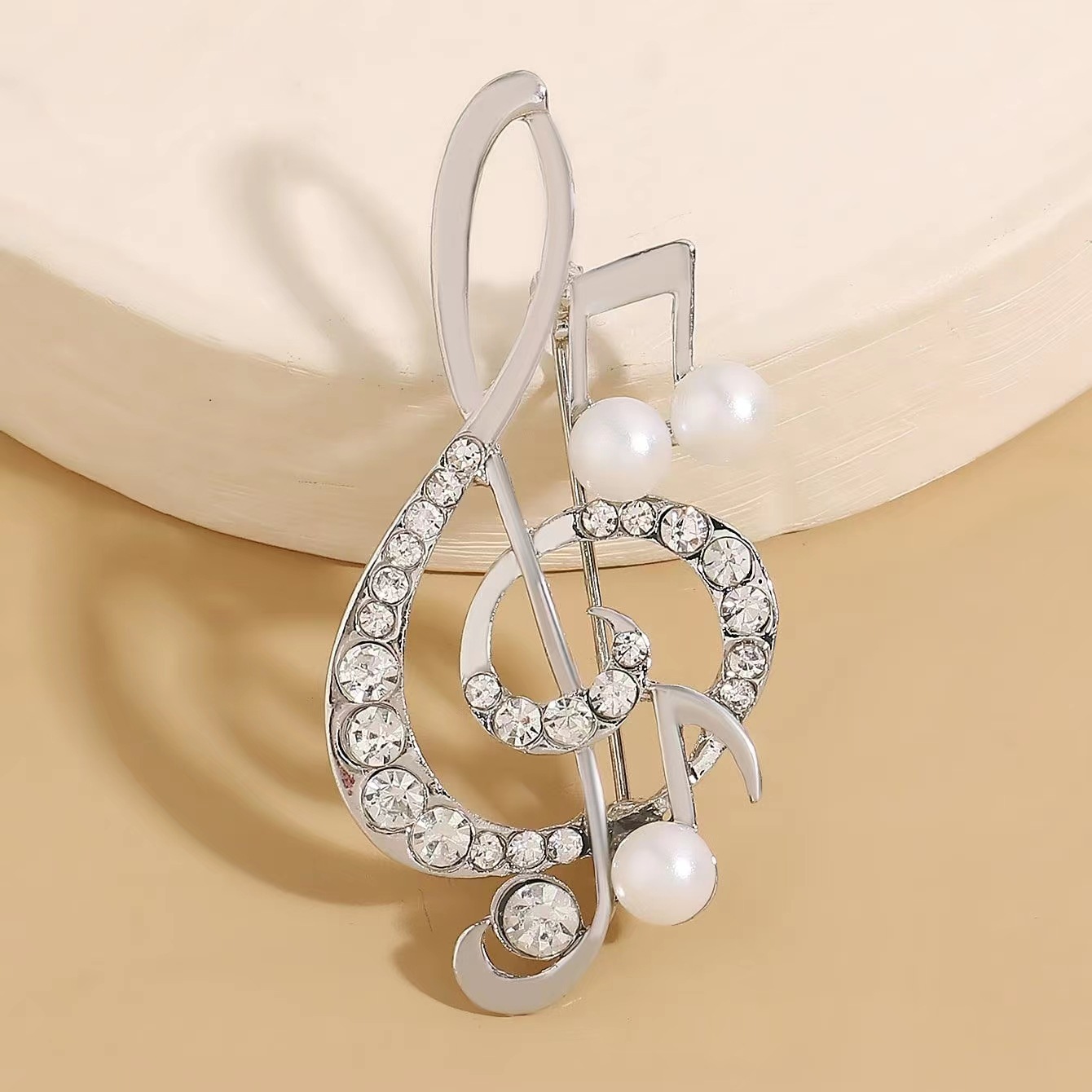 1 PC Elegant Musical Note เข็ม - Men Accessories Ideas บทวิจารณ์และราคา