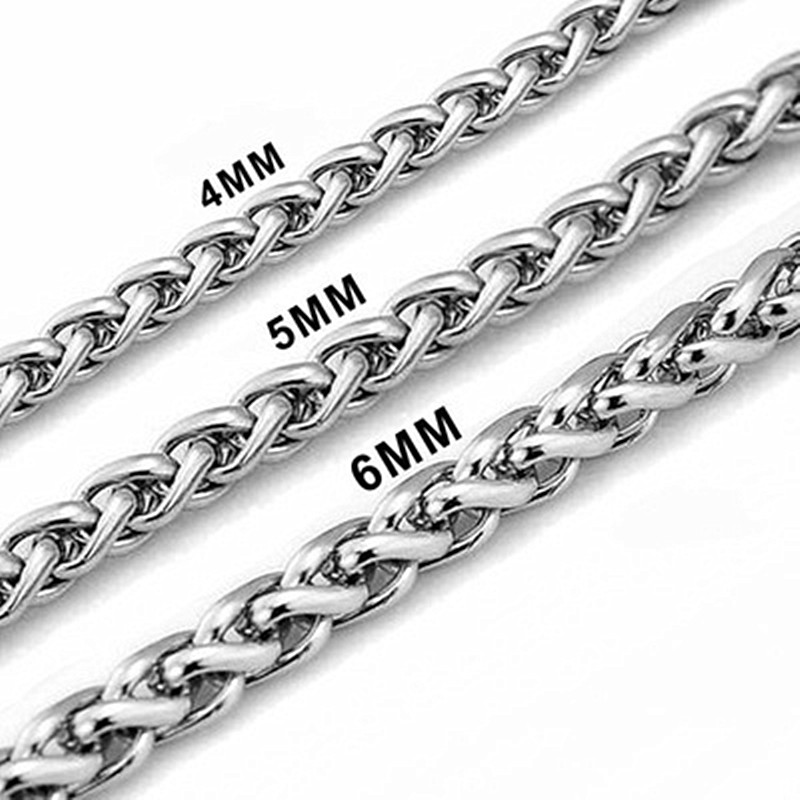 สร้อยข้อมือสแตนเลสสตีลแบบเกลีย - Men Accessories Singapore บทวิจารณ์และราคา