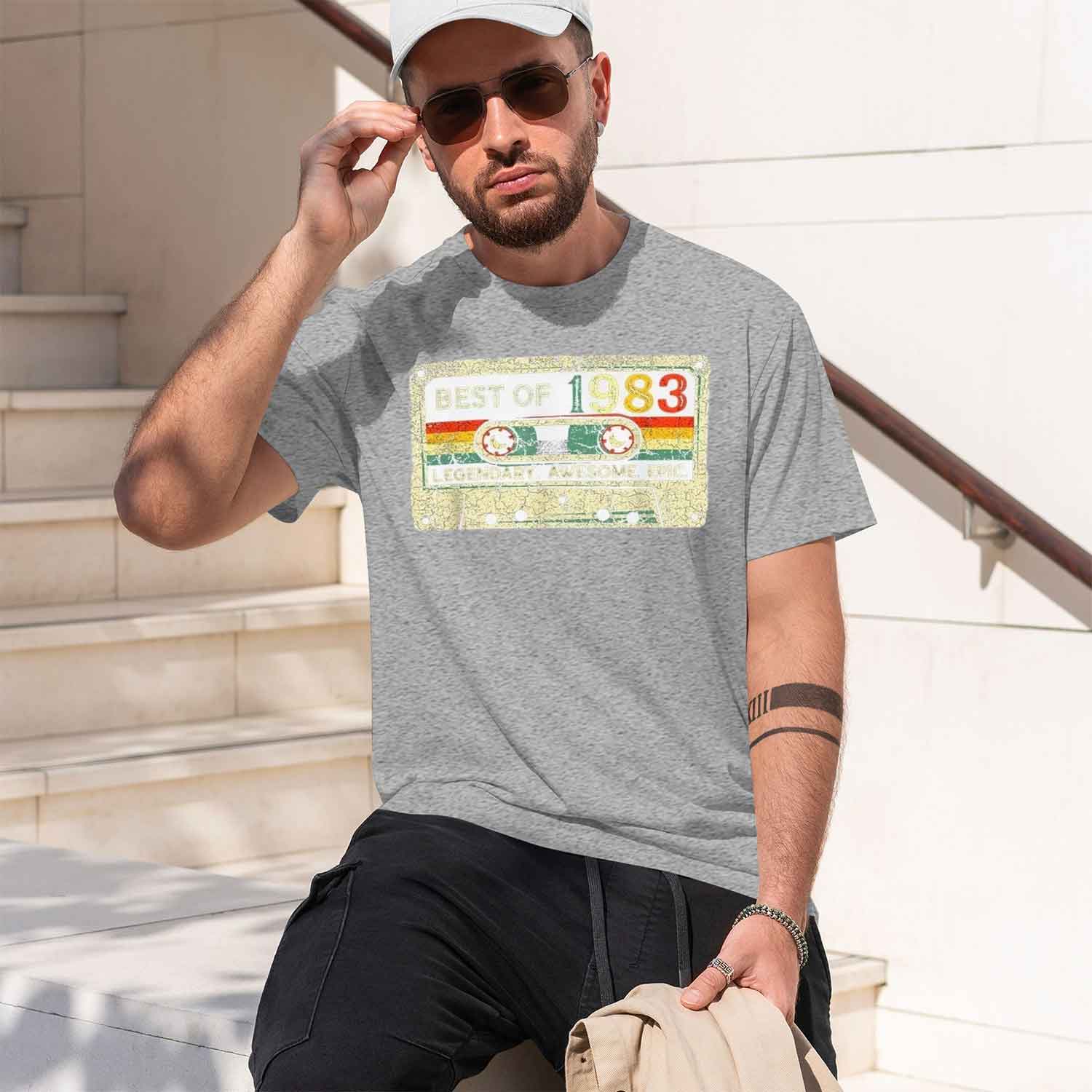 เสื้อยืดวินเทจแท้ ผลิตปี 1983  - Men Accessories Ideas บทวิจารณ์และราคา