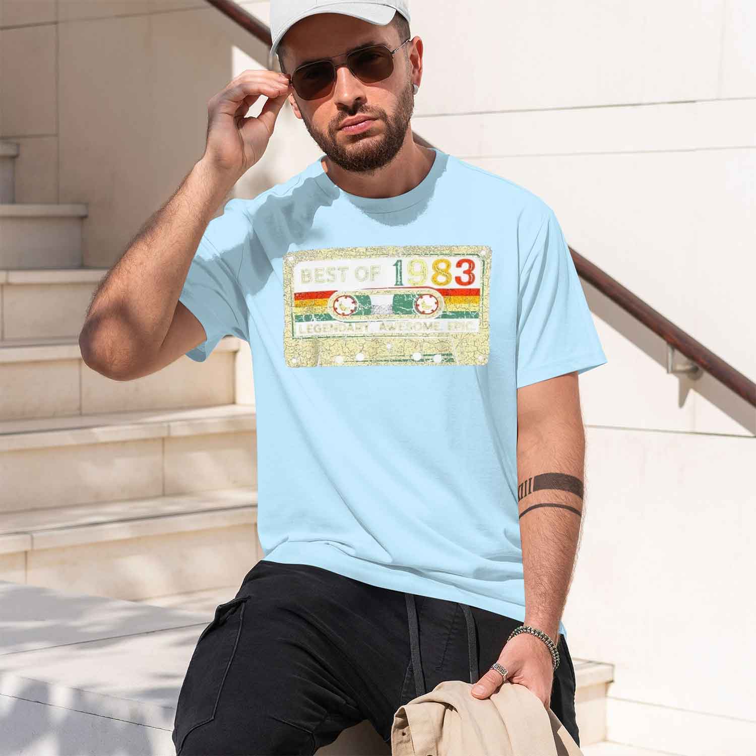 เสื้อยืดวินเทจแท้ ผลิตปี 1983  - Men Accessories Ideas บทวิจารณ์และราคา