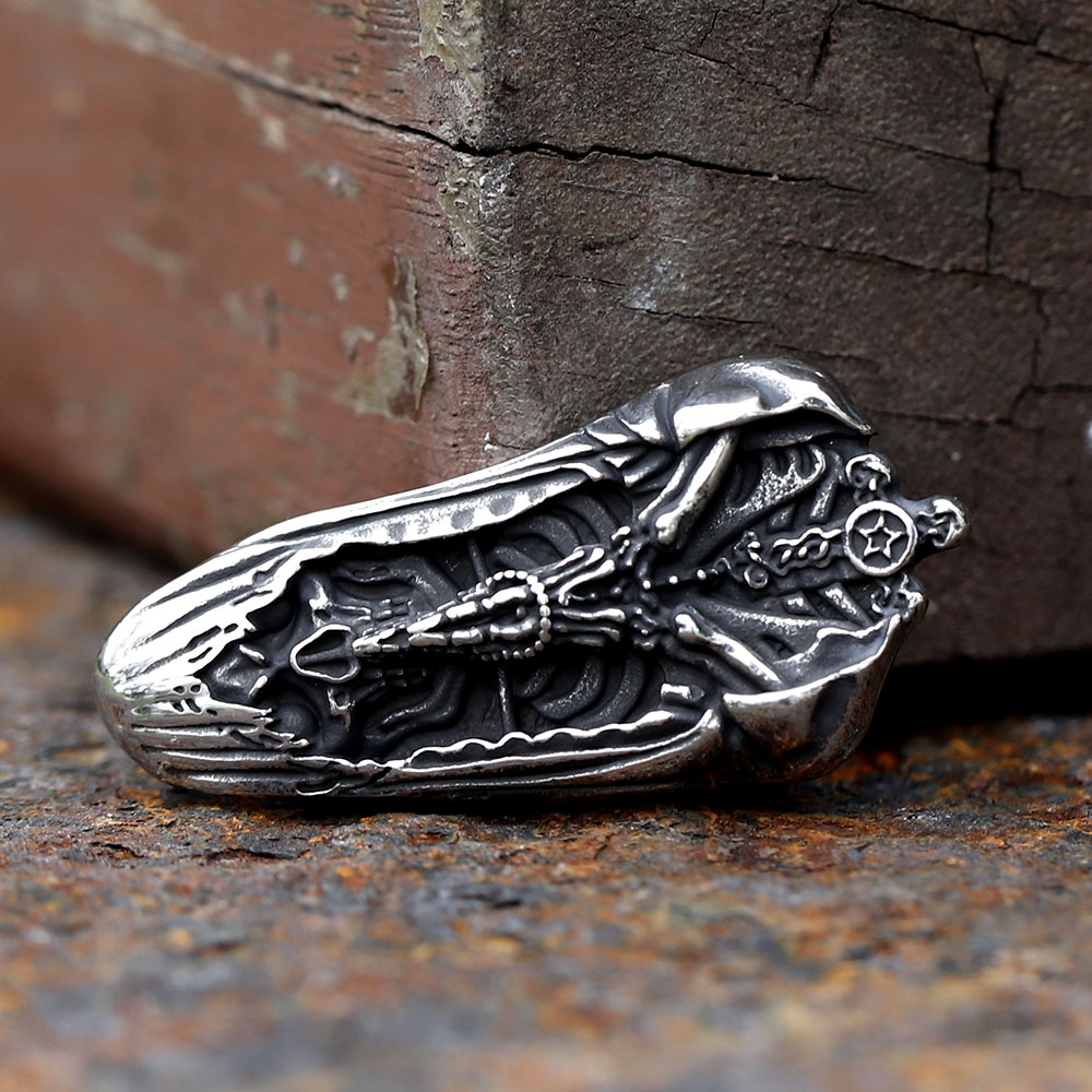 2023 316L ใหม่สร้อยคอจี้หัวกะโ - Men Accessories Guide บทวิจารณ์และราคา