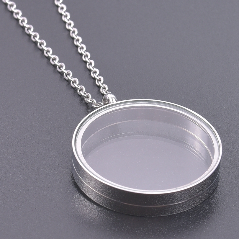 สแตนเลสคุณภาพสูง Liontin Locke - Men Accessories Locket บทวิจารณ์และราคา