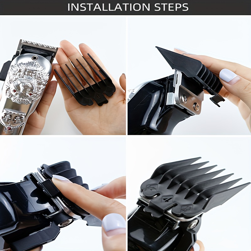 10 ชิ้นพลาสติกสีดําผม Clipper  - Men Accessories Guide บทวิจารณ์และราคา